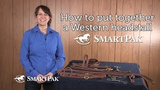 How to put together a Western headstall [upl. by Orhtej]