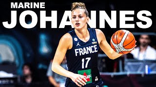 Marine Johannes is the female Steph Curry • Best Of • FIBA [upl. by Fishback639]