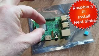 How to Install Raspberry Pi 3 Heat Sinks [upl. by Jovia]