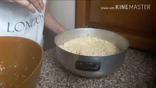 Comment faire de la semoule de couscous Express [upl. by Airtened]