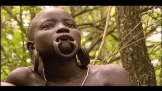 Documentary Ethiopia Mursi people English [upl. by Alvy522]