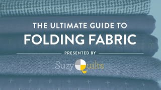 The Ultimate Guide to Folding Fabric [upl. by Sosthenna]