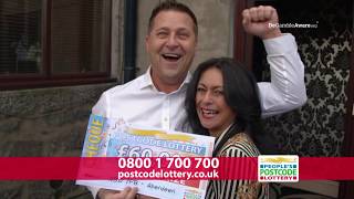 PPLAdvert  Delivering Smiles  April Play  Peoples Postcode Lottery [upl. by Enirac]