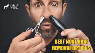 The Best Nose Hair Removal Options [upl. by Jacklyn]