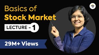 Basics of Stock Market For Beginners Lecture 1 By CA Rachana Phadke Ranade [upl. by Alik]