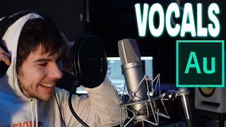 How to Record amp Mix Vocals in Adobe Audition 100 STOCK PLUGINS [upl. by Ellesig]