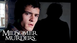 Orlando Blooms Peter Drinkwater is KILLED with a Pitchfork  Midsomer Murders [upl. by Iahc]