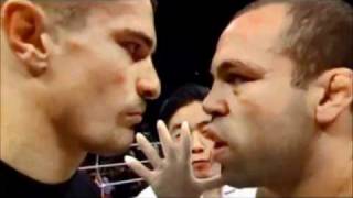 Mirko Crocop vs Wanderlei Silva staredown [upl. by Nahsin]