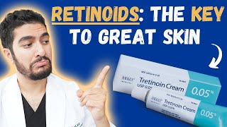 Why You NEED To Use A Retinoid For Your Skin Dermatologist [upl. by Lahcsap]