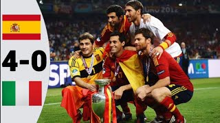 Spain 40 Italy Euro Cup Final2012Excellent Higlights and goals [upl. by Ignaz]