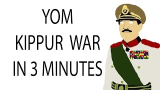 Yom Kippur War  3 Minute History [upl. by Chandos]