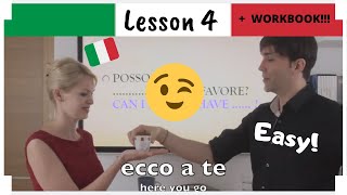 Learn Italian in 30 Days I 4 I Italian Nouns  Gender  ENGITA SUBTITLES  WORKBOOK [upl. by Inwat904]