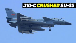 J10c Crushed Su35 in Exercise  Su35 vs J10C [upl. by Nyvrem810]