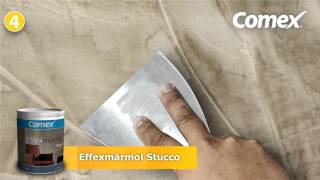 Comex Effexmármol Stucco [upl. by Obau35]