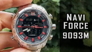 NaviForce 9093m NF9093m watch review 206 naviforce naviforcewatch [upl. by Burra]