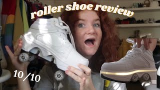 roller skate shoes from Aliexpress review [upl. by Jeminah]