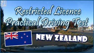 New Zealand Restricted Licence Practical Driving Test Full Test [upl. by Ayotac]