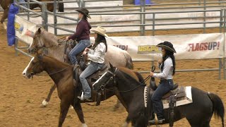 Team Penning 7 3rd Go  2019 USTPA Panhandle Pen amp Sort [upl. by Ethelin]