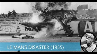 Le Mans Crazy Moments  1955 DISASTER Car Crash Breakdown [upl. by Alyahsal]