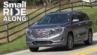 2018 GMC Terrain Denali  Review and Test Drive  Smail Ride Along [upl. by Kaczer]