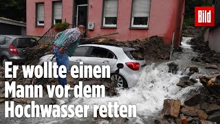 Hochwasser in Deutschland FlutKatastrophe tötet mehrere Menschen [upl. by Ynaffi940]