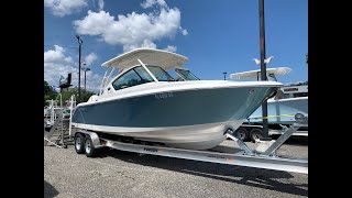 2021 Pre Owned Pursuit DC 266 Dual Console Off Shore Fishing Boat for sale Jacksonville Florida [upl. by Nave775]