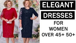 40 Outstanding Elegant Dresses for Women Over 40 50 60 3 [upl. by Booze]