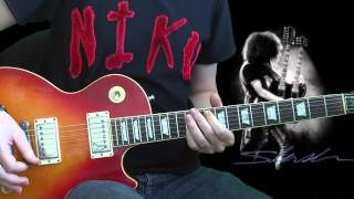 Guns N Roses  Knockin On Heavens Door Live Tokyo 92 full guitar cover [upl. by Eittel]