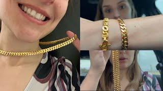 Miami Cuban Necklace 24k  Daniel Jewelry Inc Review [upl. by Abana]