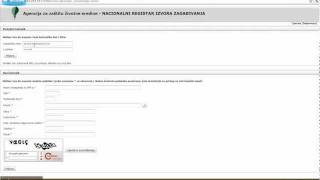 1 Prijava na portal Nacionalnog registra izvora zagadjivanja [upl. by Ives]