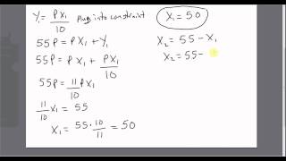 Exchange Economy with Two Consumers [upl. by Asela]