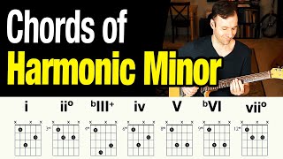 Chords of the Harmonic Minor Scale [upl. by Ursal]