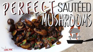 Best Sautéed Mushrooms  SAM THE COOKING GUY [upl. by Gayle]