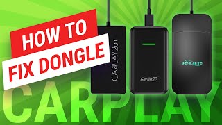 How to Fix Your Wireless Apple CarPlay Dongle [upl. by Gabie245]