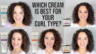 How to Choose the Right CreamLeaveIn for your Curl Type  Curlsmith Cream Comparison [upl. by Haik]