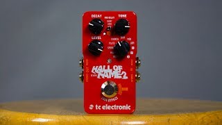 TC Electronic Hall of Fame 2 Reverb  Ambient Guitar Gear Review [upl. by Adaner517]