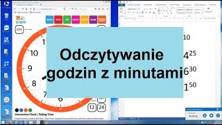 Odczytywanie minut na zegarze [upl. by Nedda]