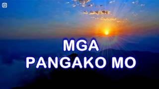 MGA PANGAKO MO With Lyrics [upl. by Sesylu]