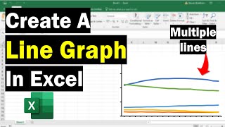 How To Create A Line Graph In Excel With Multiple Lines [upl. by Gibb]