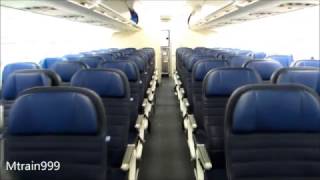 United A319 cabin tour [upl. by Eessac]