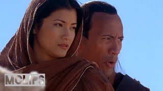 The Scorpion King 2002 Dual Audio Hindi Hollywood movie action clips [upl. by Vacla144]