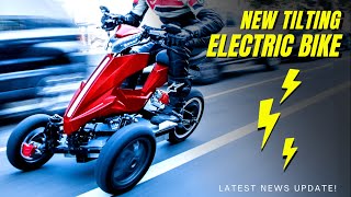 10 Tilting Electric Tricycles amp 3 Wheel Motorbikes that Seamlessly Lean Into Corners [upl. by Philana]