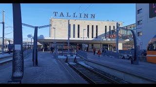 Tallinn  4K  Baltic Station  2022 [upl. by Garcia]