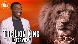 Chiwetel Ejiofor Scar Interview  The Lion King [upl. by Nnylirej]