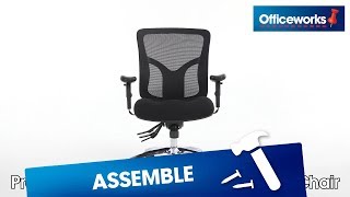 Professional Ergonomic Chair Assembly Instructions [upl. by Senhauser581]