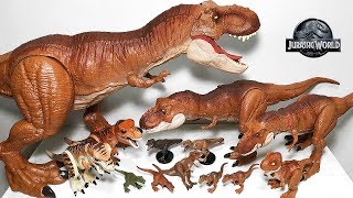 My TRex Toys Collection  Jurassic World Fallen Kingdom Dinosaur amp Action Figures [upl. by Feeney]