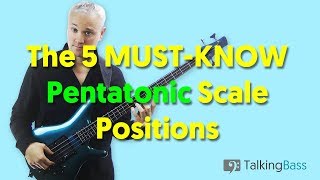 The 5 MUST KNOW Pentatonic Scale Positions [upl. by Gervase]