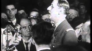 Speech of De Gaulle quot Martyred Paris but liberated Paris quot 1944 [upl. by Ardnoid]