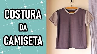 Como fazer camiseta  CORTE E COSTURA [upl. by Michaelina]