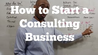 How to Start A Consulting Business [upl. by Ecinaj]